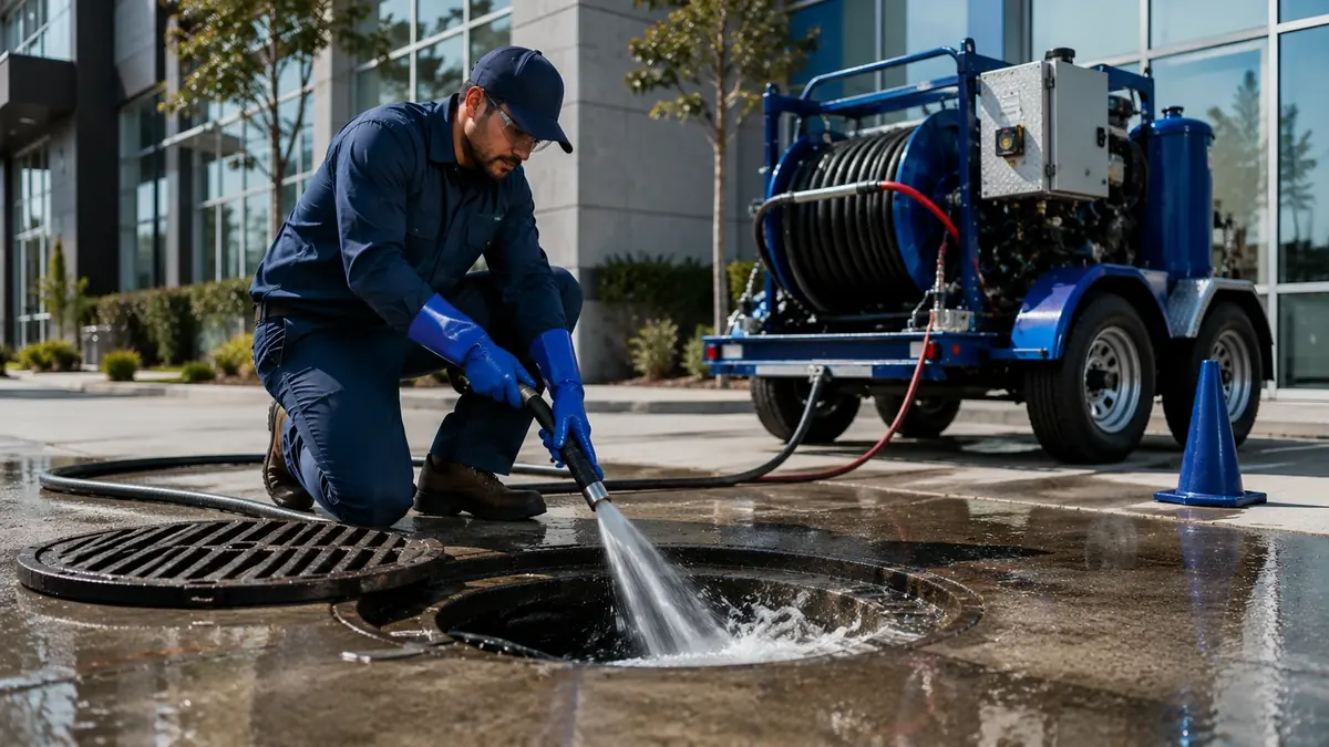 Commercial Hydro Jet Drain Cleaning in Lodi