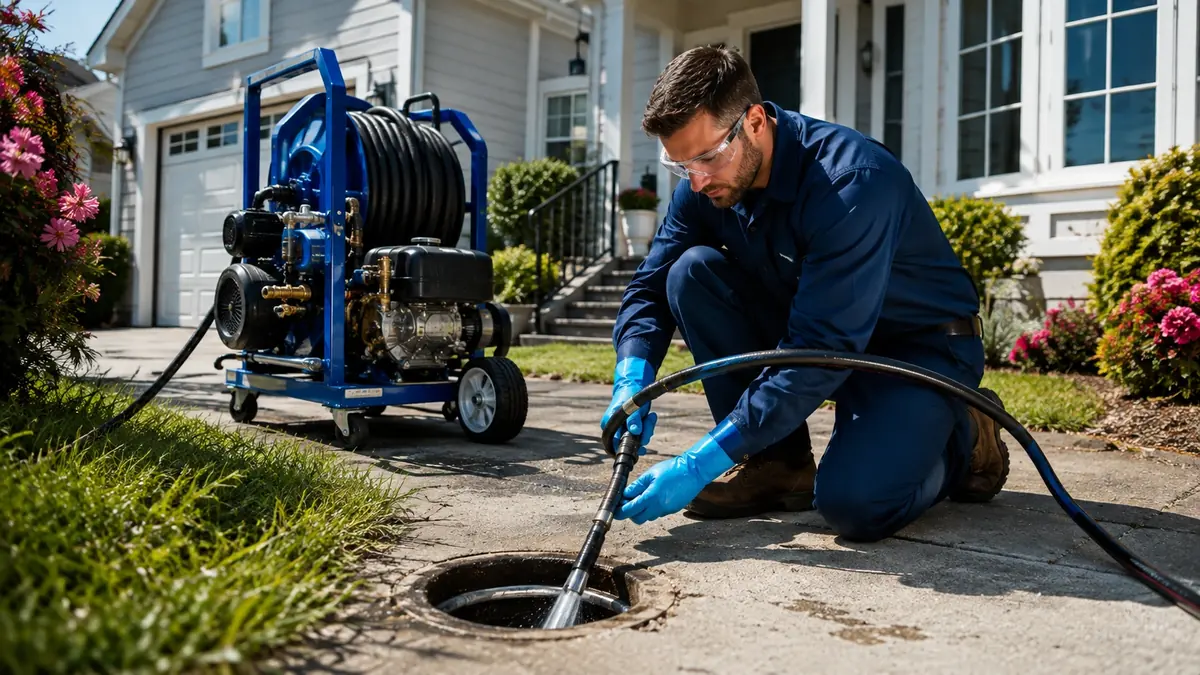 Residential Hydro Jet Drain Cleaning in Lodi