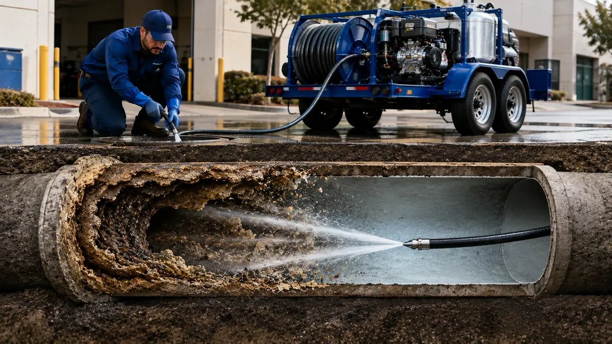 Sewer Pipe Descaling in Lodi